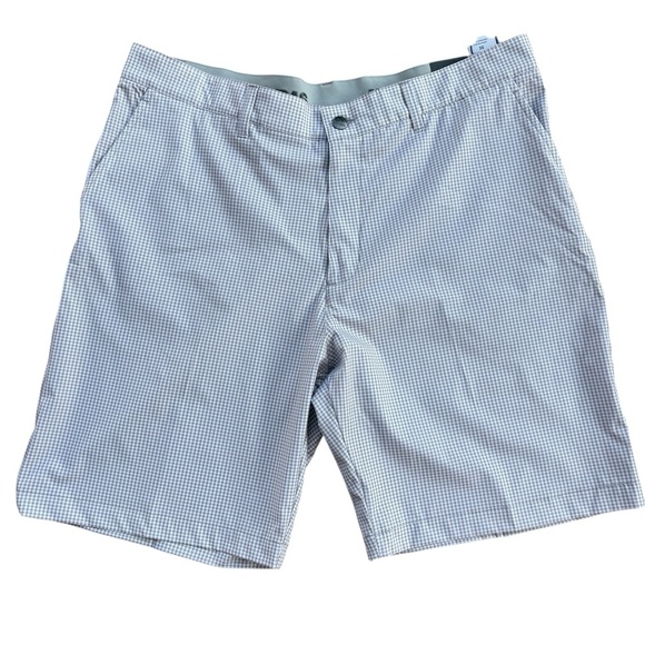 adidas Gray Flat Front Shorts Classic Lightweight Design - Picture 1 of 5